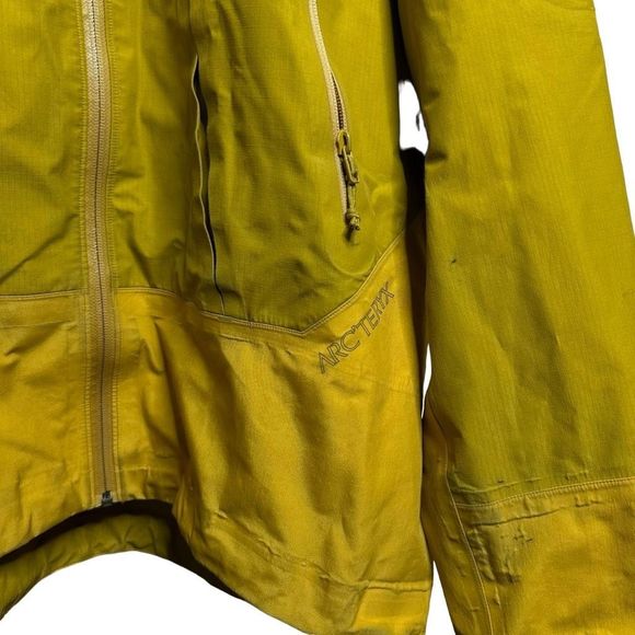 Arc’teryx Sidewinder Goretex Citrus Jacket Large - Picture 4 of 10